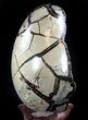 Septarian Dragon Egg Geode - Crystal Filled #37452-4